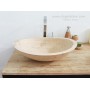 12x40x53cm Tezgah Üstü Oval Banyo Lavabo Modelleri -DT1447